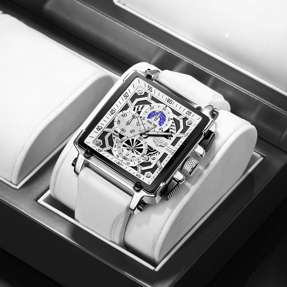 Fashion Design Waterproof New Quartz Square Watch