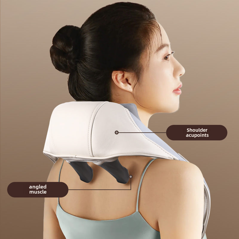 Multifunctional Neck & Shoulder Massager – Soothing Deep Tissue Kneading for Pain, Muscle Relief & Stress Relief