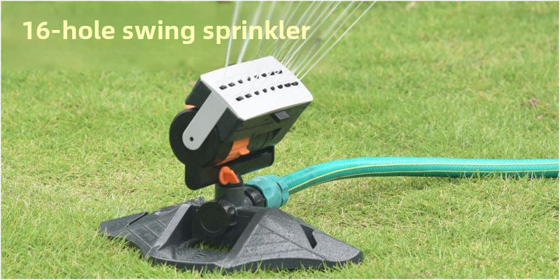 Turret Automatic Swing Sprinkler – Durable Garden Watering System for Yard & Landscape Irrigation