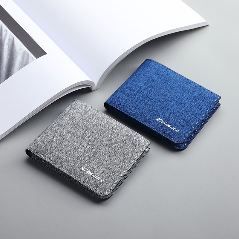 Unisex Anti-Cut Student Wallet – Compact & Casual Urban Style ID Holder | Multi-Functional Mini Card & License Bag