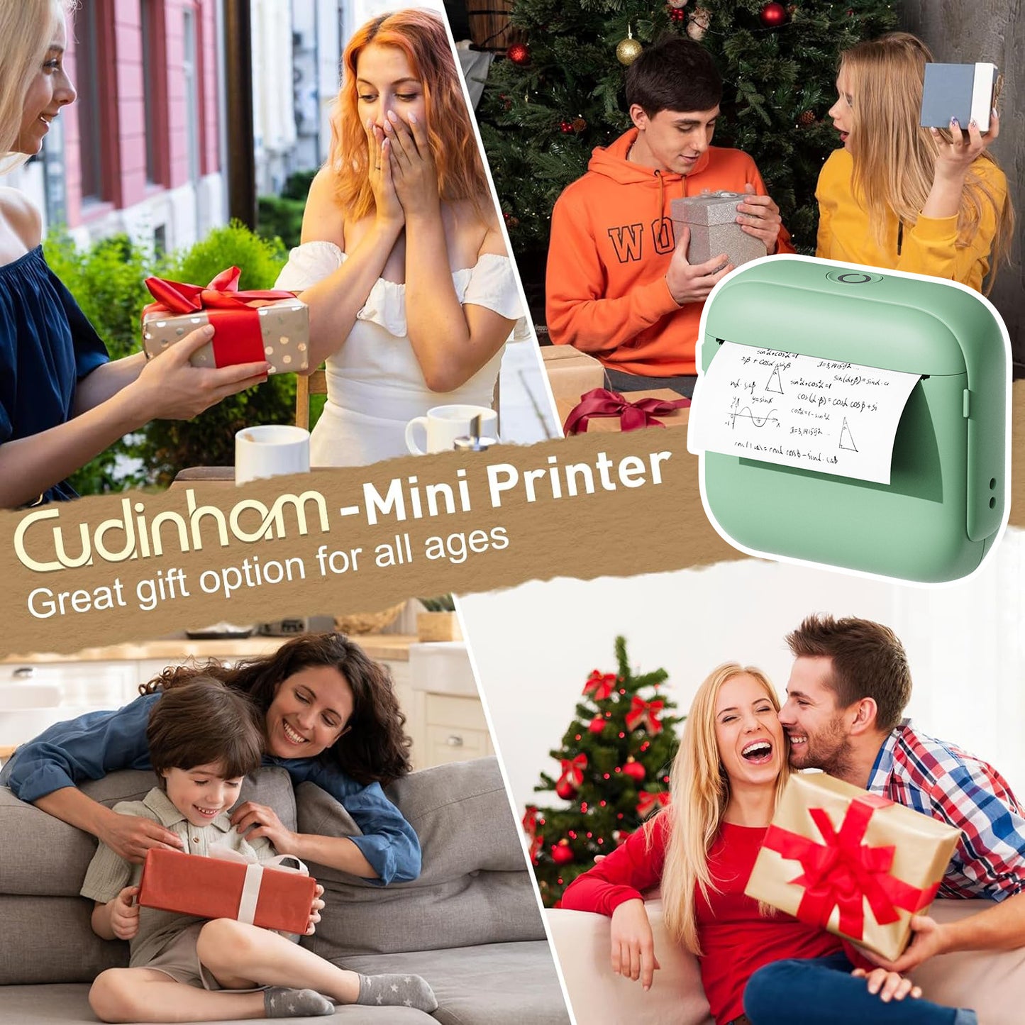 Mini Portable Thermal Printer – Wireless Pocket Photo & Label Printer