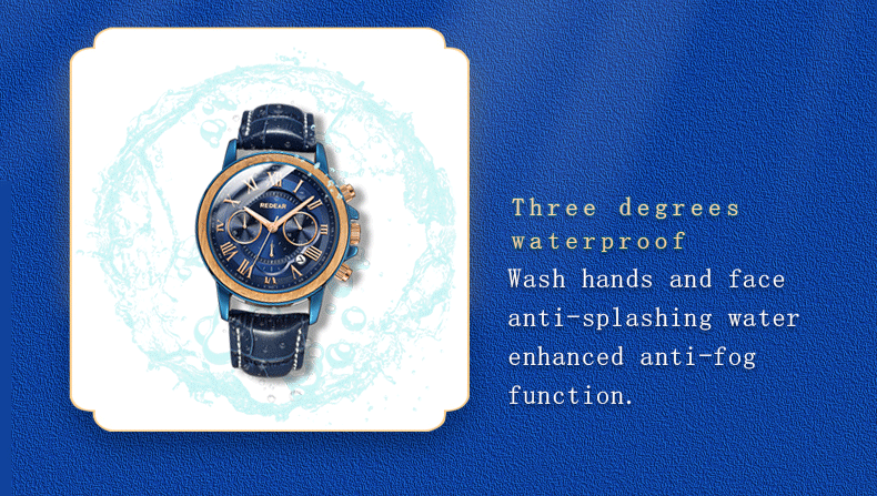 Men’s Alloy & Wood Chronograph Watch