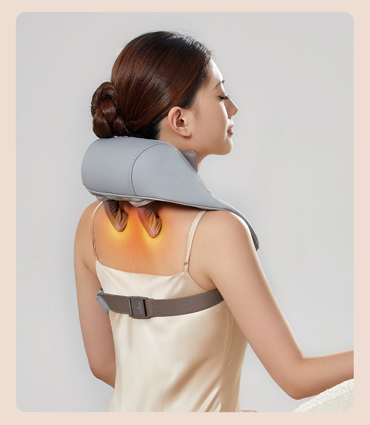 Multifunctional Neck & Shoulder Massager – Soothing Deep Tissue Kneading for Pain, Muscle Relief & Stress Relief