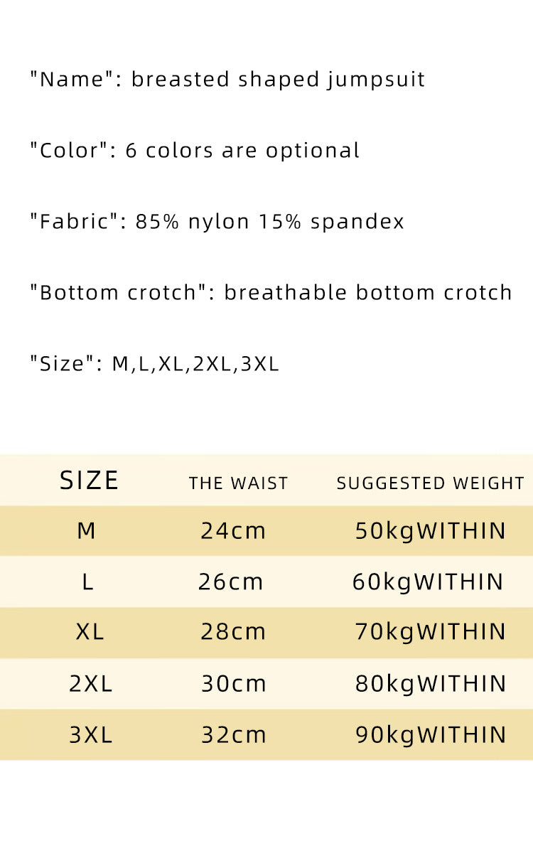 Enhanced Buckle Triangle Body Shaper for Women