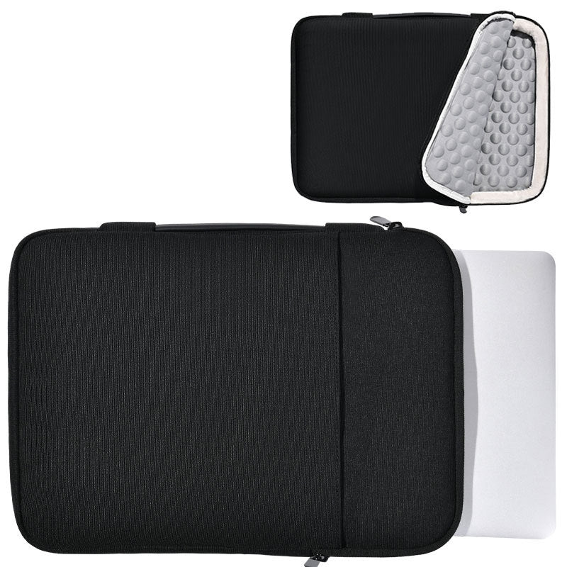 Portable Shockproof Laptop Sleeve – Fleece-Lined with Luggage Strap
