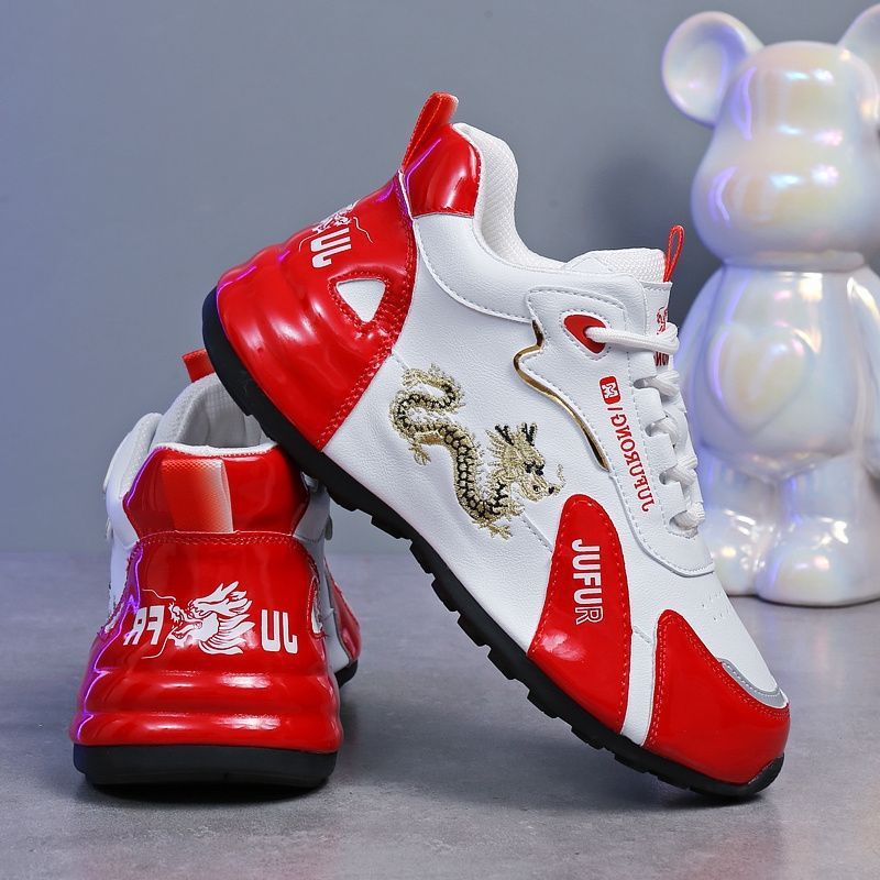 Unisex Lightweight Fashion Sneakers – Breathable, Thick Sole, Trendy Sports Shoes for Outdoor & Everyday Comfort