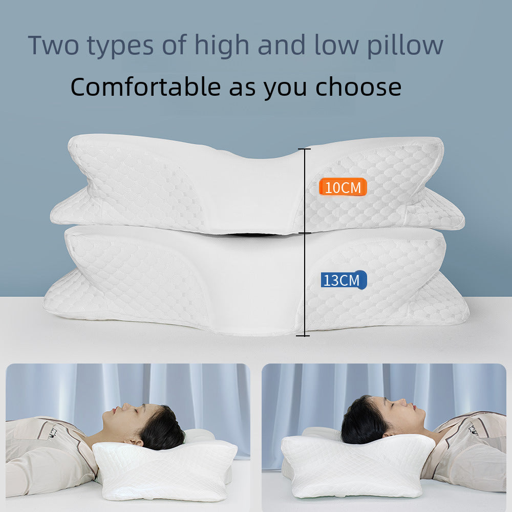 World's Best-Selling Memory Foam Pillow – Ultimate Cervical & Adult Spine Support for Neck & Shoulder Pain Relief | Ergonomic Contour Design for Side, Stomach & Back Sleepers