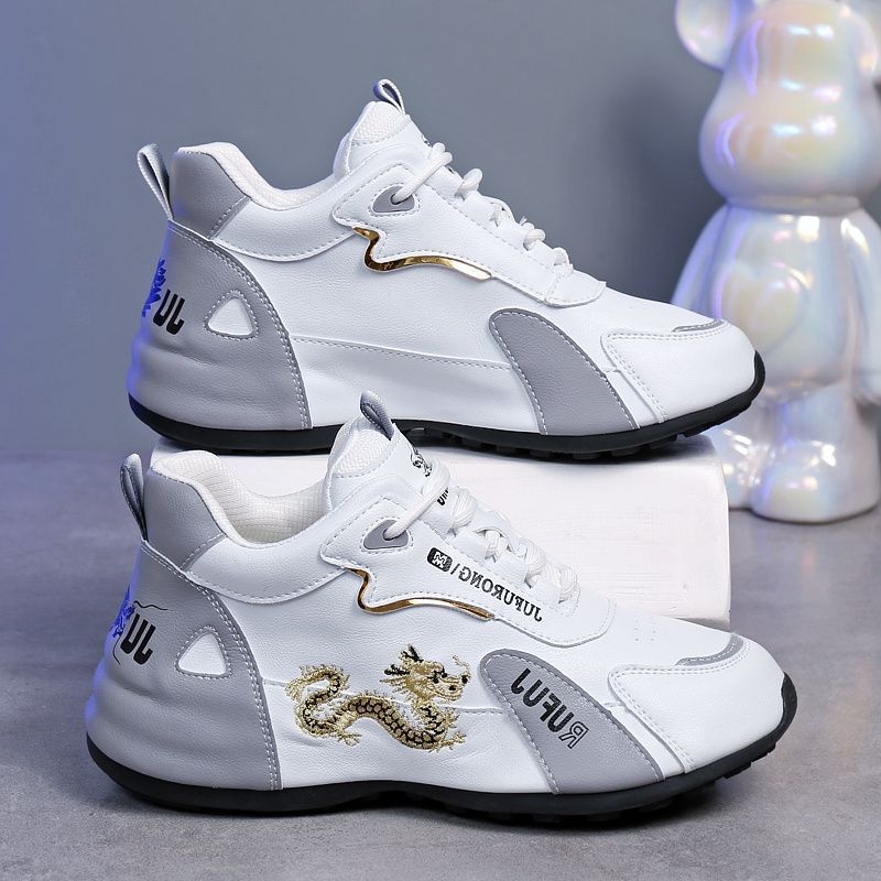 Unisex Lightweight Fashion Sneakers – Breathable, Thick Sole, Trendy Sports Shoes for Outdoor & Everyday Comfort