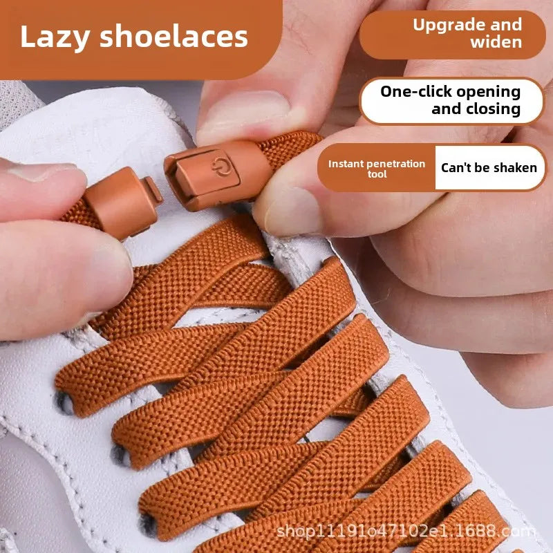 Lazy Person Elastic-free Shoelace