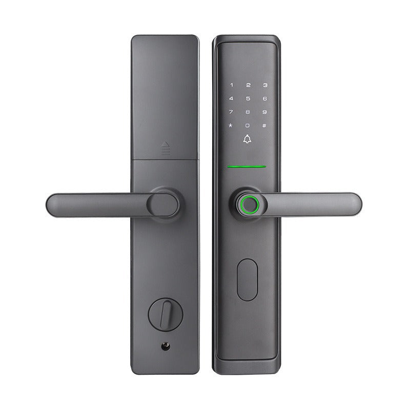 Home Security Door Fingerprint Lock Household Combination Lock Door Open Electronic Door Lock Homestay Hotel Wooden Door Intelligent