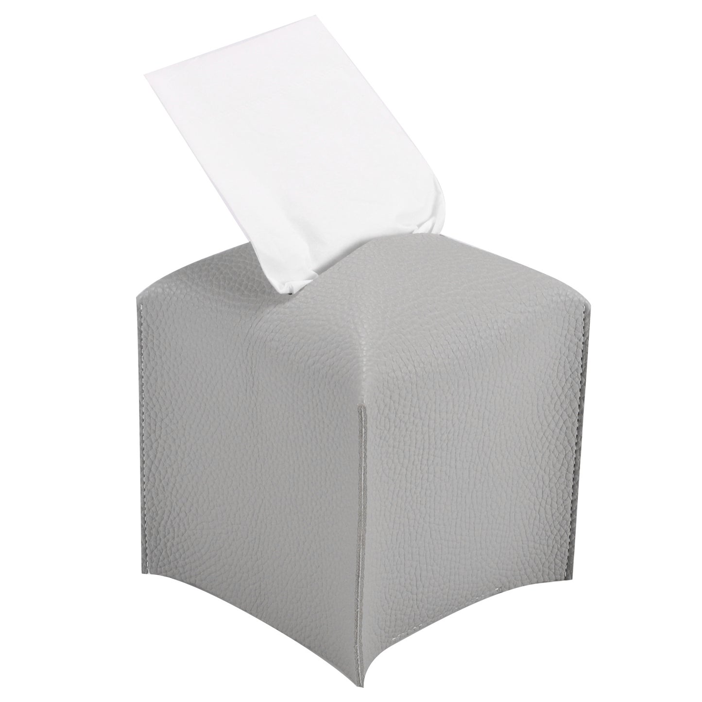 PU Leather Tissue Box Rectangular Ins Hotel Car Home Living Room Bathroom Folding Tissue Bag