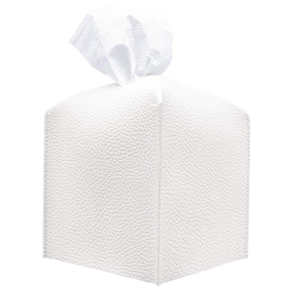 PU Leather Tissue Box – Foldable Rectangular Tissue Holder for Car, Home, Office, Bathroom & Hotel (Large & Small Sizes)