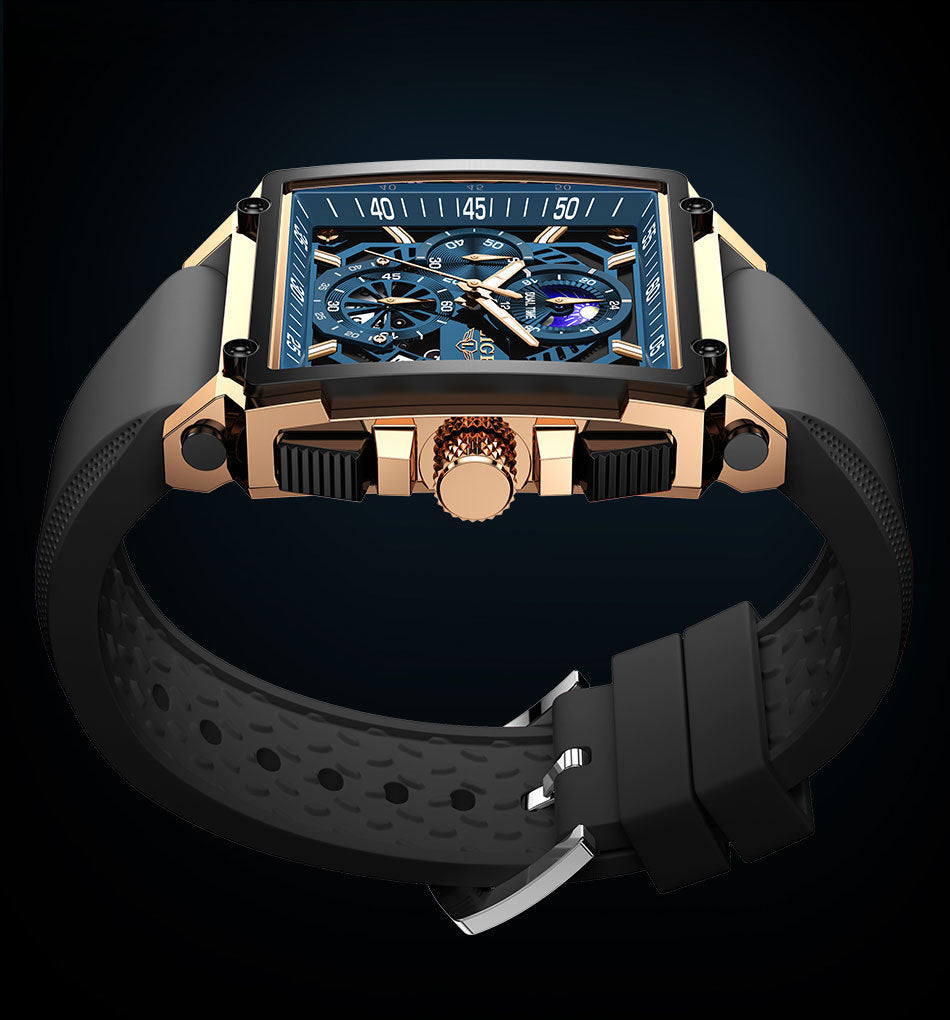Fashion Design Waterproof New Quartz Square Watch