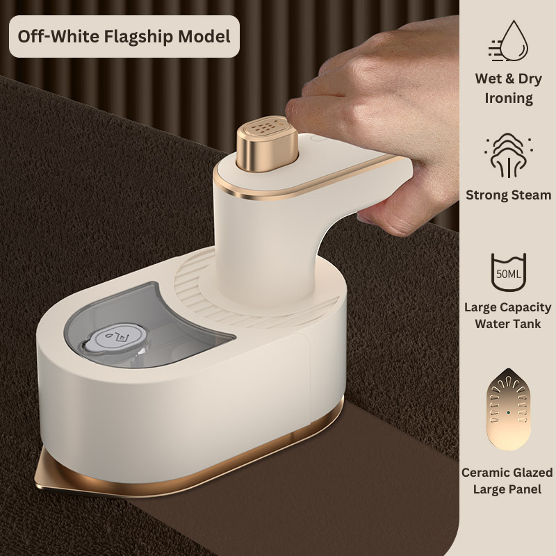 Portable Steam Iron – Fast-Heating & Foldable