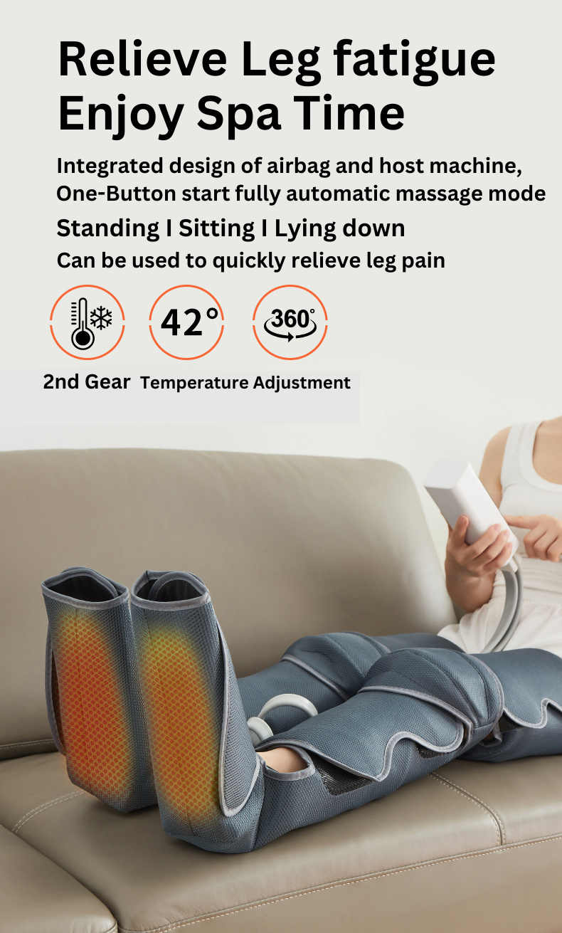 Heated Leg Massager – Foot & Calf Therapy