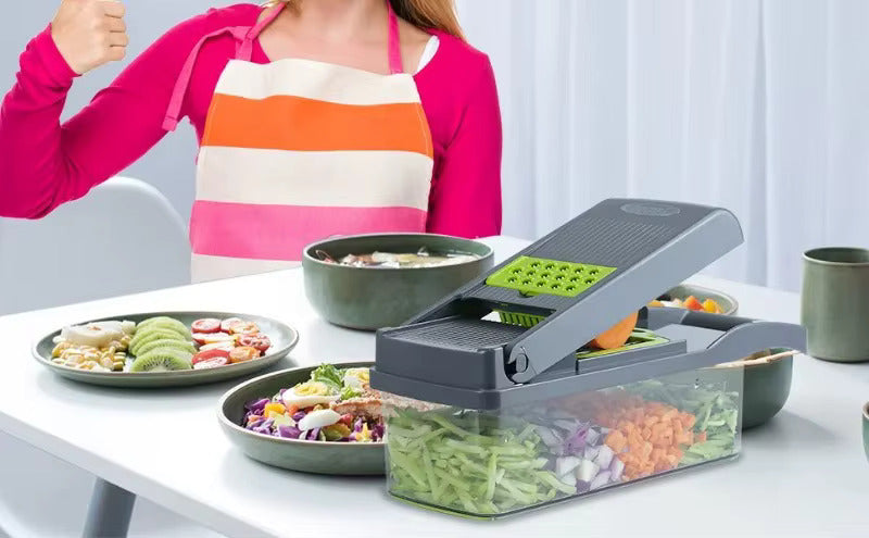 Multifunctional Vegetable Cutter – Grater & Shredder