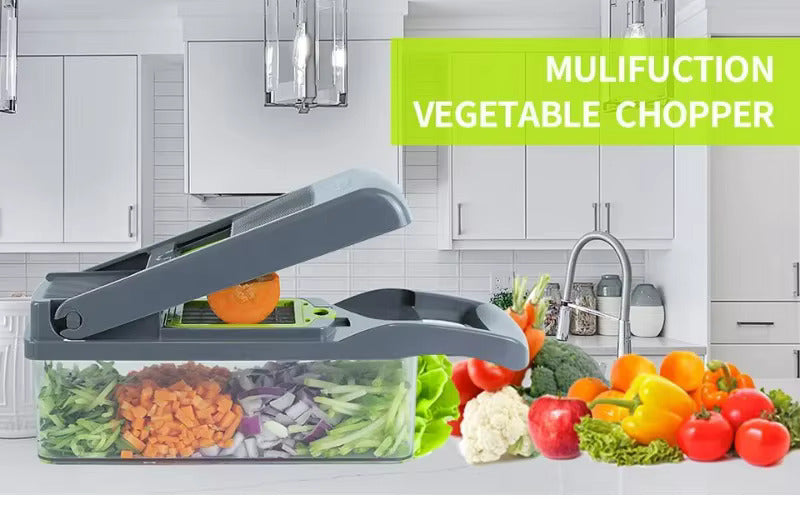 Multifunctional Vegetable Cutter – Grater & Shredder
