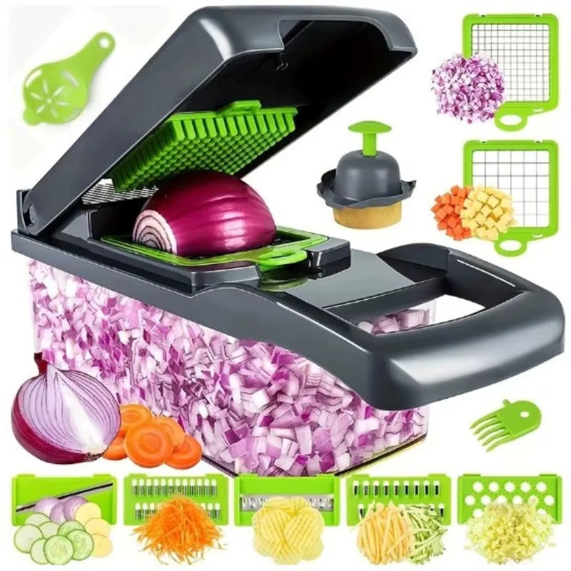 Multifunctional Vegetable Cutter – Grater & Shredder