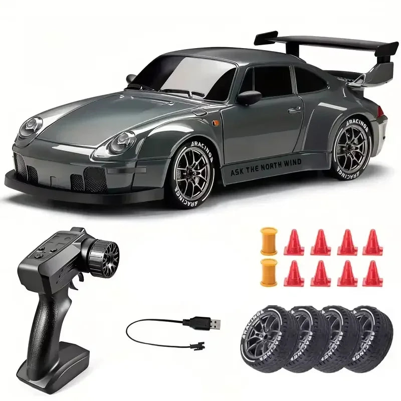 4WD Remote Control Drift Car – 1:24 Mini High-Speed RC Racing Car for Kids & Adults