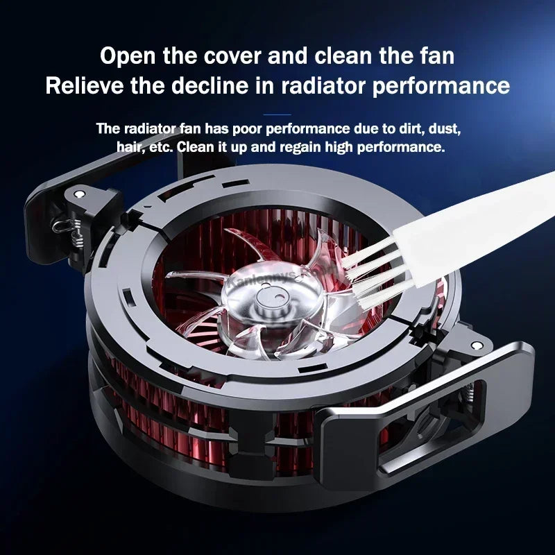 NEW MEMO CX08 PRO 9V2A Universal Mobile Phone Cooler Frozen Semiconductor Cooling Fan Radiator Magnetic Back Clip PUBG Heat Sink