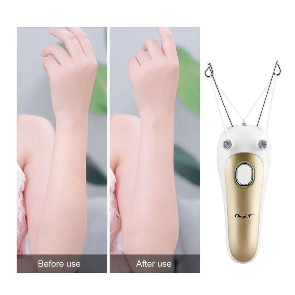 USB Rechargeable Body Hair Remover Women's Cotton Thread Leg Arm Shaver Razor Lady Beauty Neck Defeatherer Hair Epilator