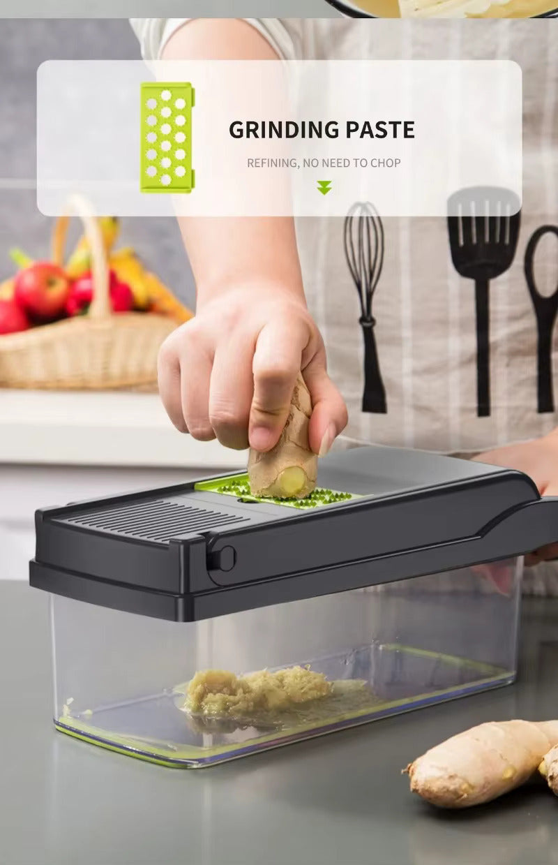 Multifunctional Vegetable Cutter – Grater & Shredder