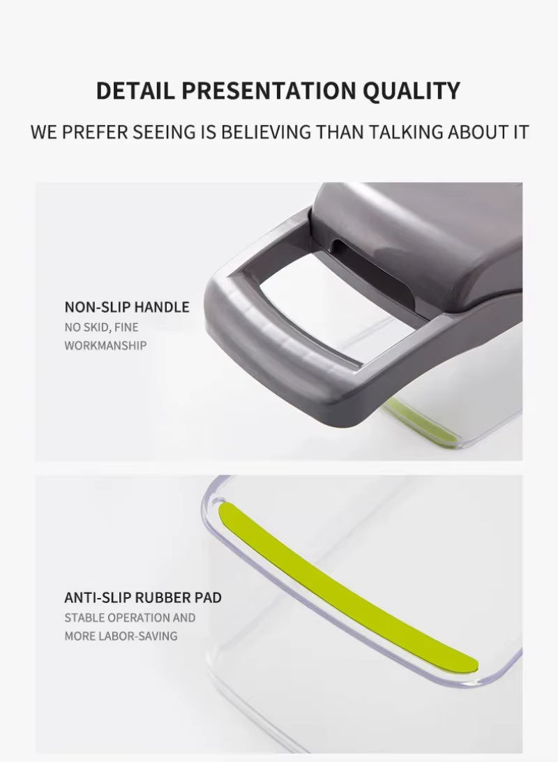 Multifunctional Vegetable Cutter – Grater & Shredder