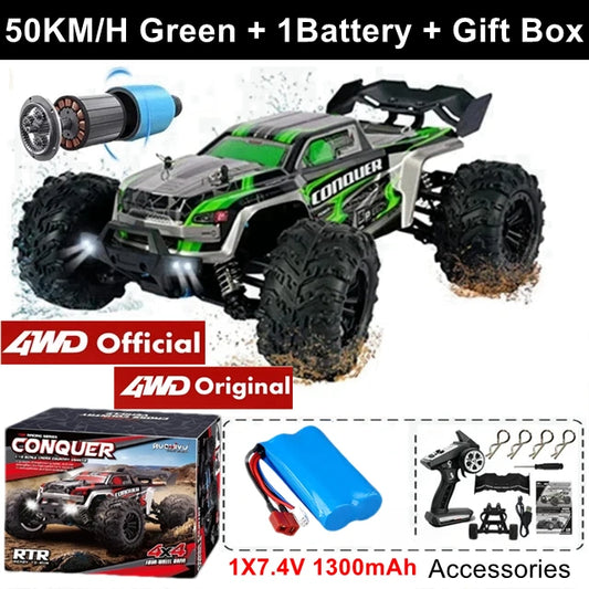 Remote Control Car off Road 4X4 RC High Speed Buggy Truck Super Brushless 50 or 80KM/H Fast Drift Racing Toy Kids Adults