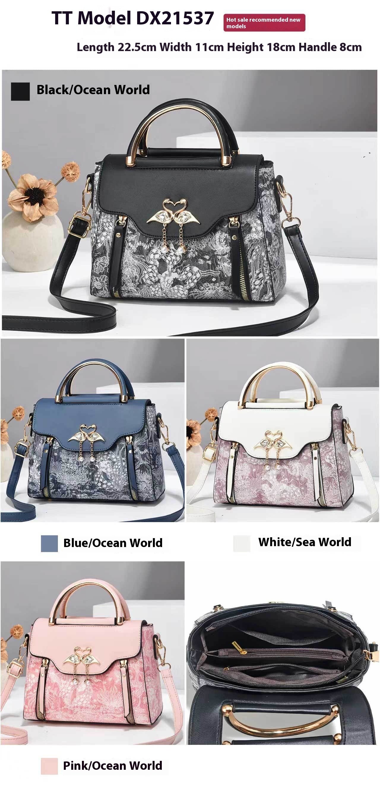 All-Match Simple Crossbody Bag for Women – Stylish PU Leather Shoulder Bag with Weaving Design