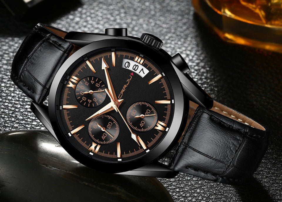 Men's Multi-functional Watch New Belt Business Leisure