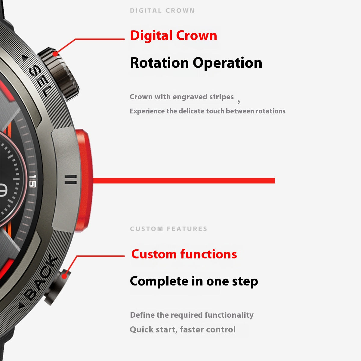 Fashion HD Bluetooth Calling Smart Watch