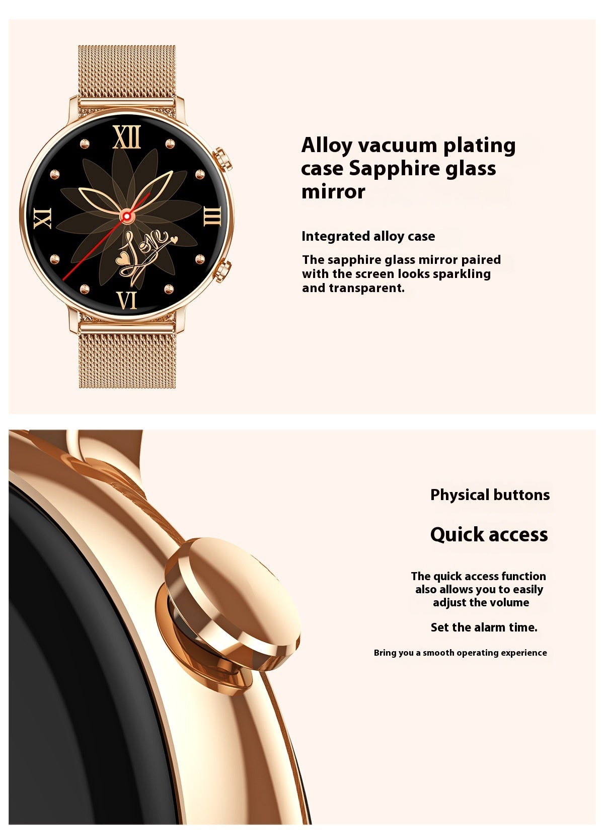 Bluetooth Calling Sports Health Step Counting Smart Watch