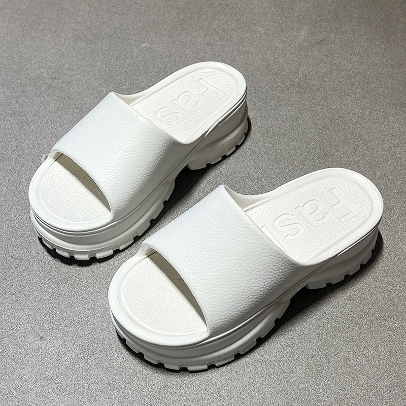 Women’s Fashion Casual Beach Platform Flip-Flops – Lightweight EVA Slippers for Summer Comfort