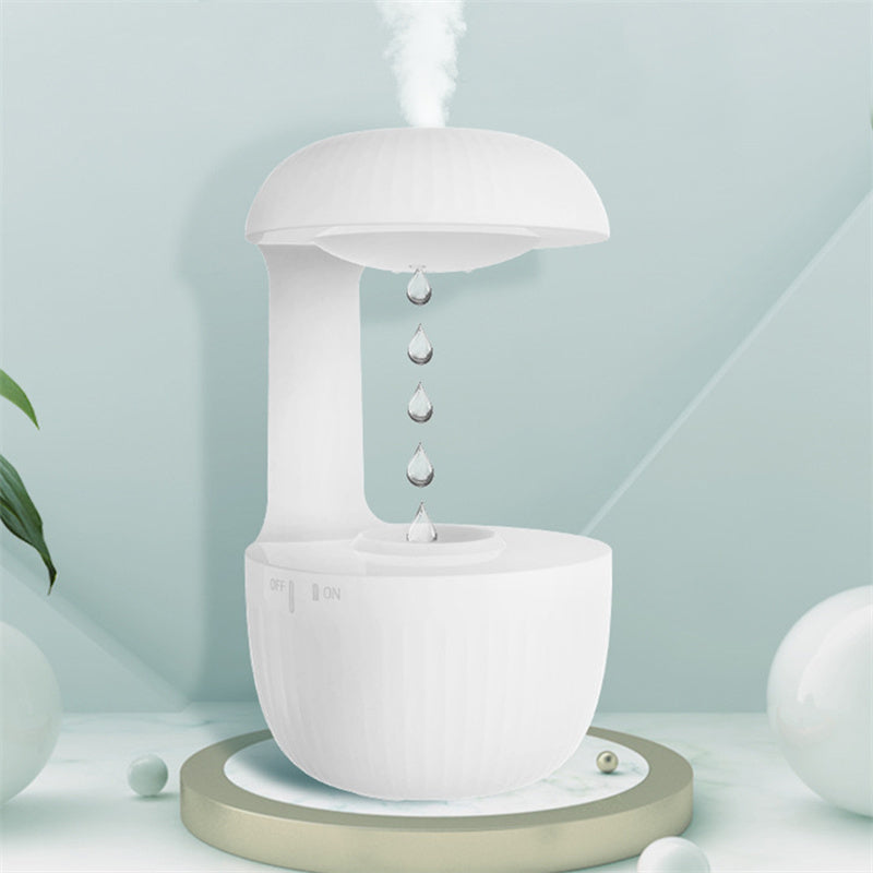 Anti-Gravity Air Humidifier – Levitating Water Drop Cool Mist Maker | Quiet, Stylish & Stress-Relieving