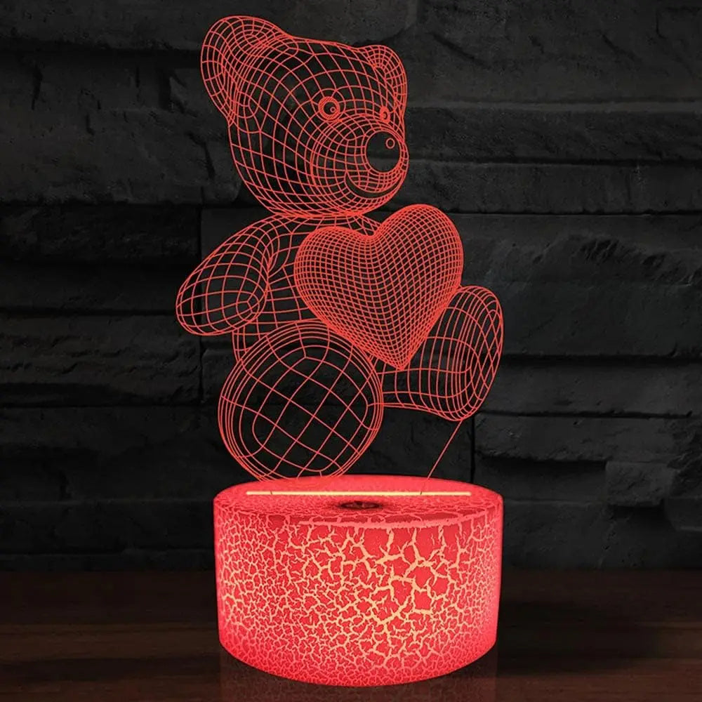 3D Acrylic LED Night Lamp