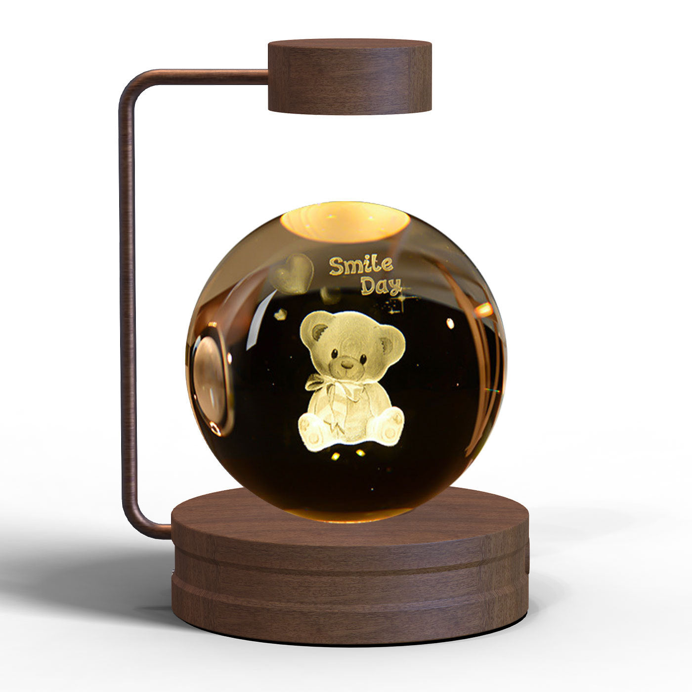 Cosmic Dinosaur Crystal Ball Night Lamp