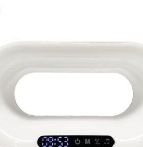 Smart 3-in-1 LED Night Light, Wireless Charger & Alarm Clock with App Control