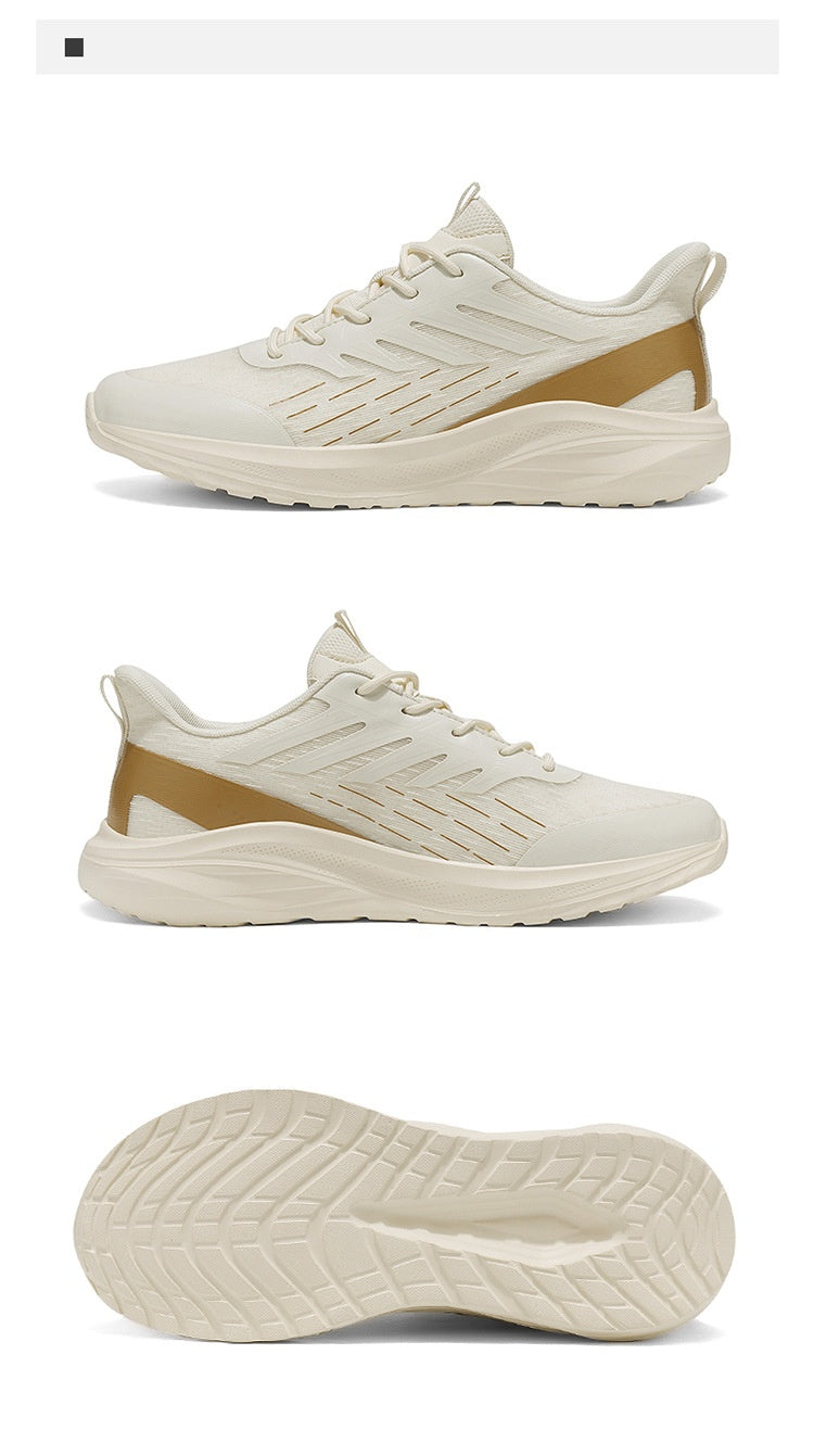 Lightweight Soft Sole Sneakers for Men – Breathable Mesh Tennis Shoes with Non-Slip Sole & Stylish Color Matching