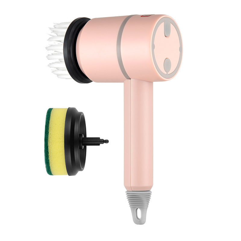Electric Cleaning Brush – USB Rechargeable, Wireless Scrubber for Dishes, Tiles, Bathtub & Kitchen