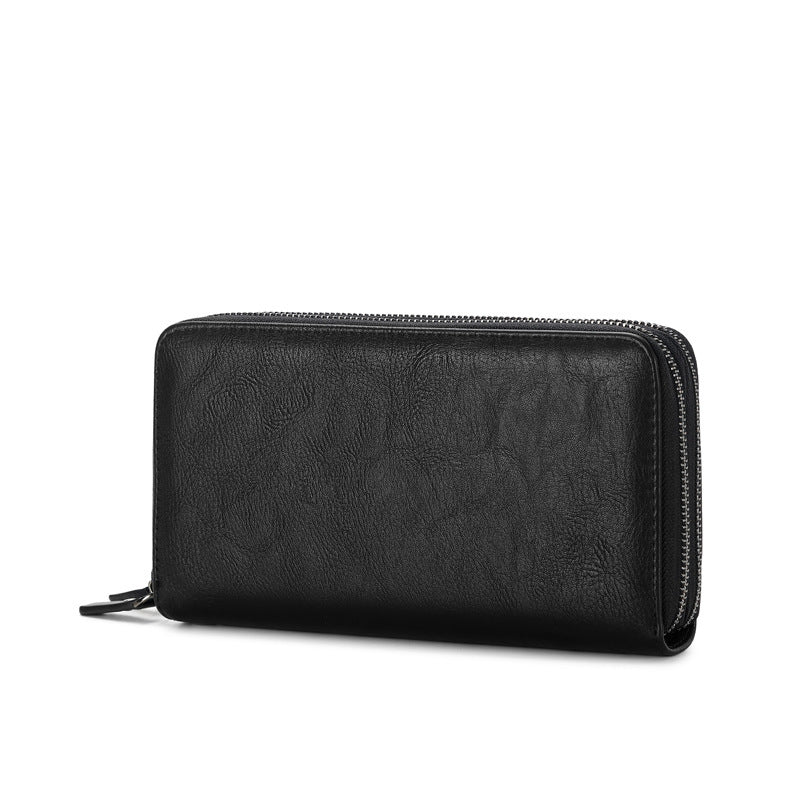 Men's Anti-theft RFID Multifunctional Wallet – PU Leather, Secure, and Stylish