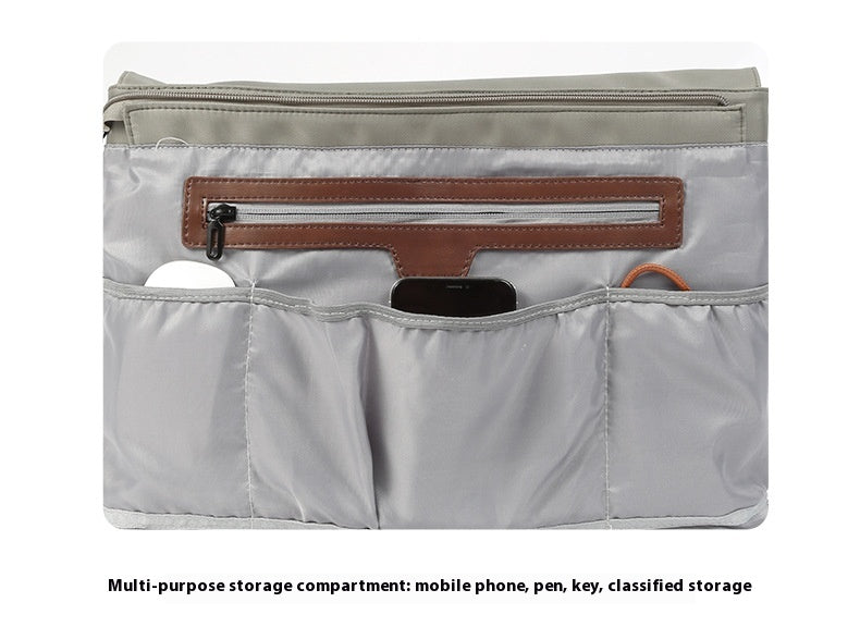 Men's Portable Casual Canvas Shoulder Bag