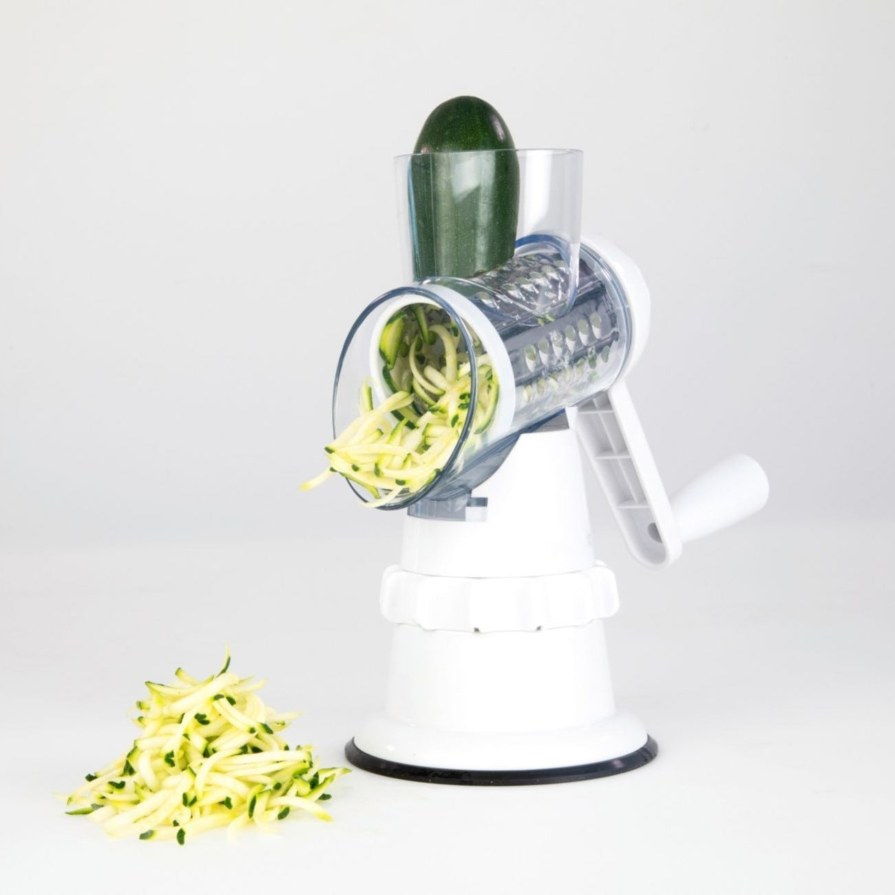 3-in-1 Manual Vegetable Slicer & Grater – Kitchen Chopper & Shredder
